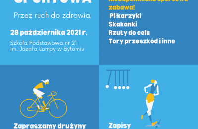 Olimpiada sportowa - Przez ruch do zdrowia
